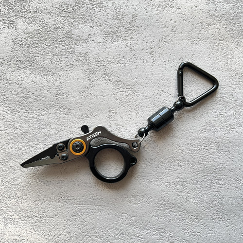 迷你路亚钳带锁铝合金钳