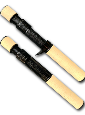 冰钓竿路亚竿 枪柄 直柄 筏钓竿马口杆 溪流弹射 冰钓 玻纤竿 558