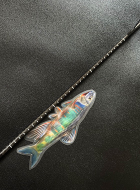 路亚竿贴尺转印 刻度尺贴鱼尺 竿身标尺 鱼竿转印尺贴 鱼竿贴标