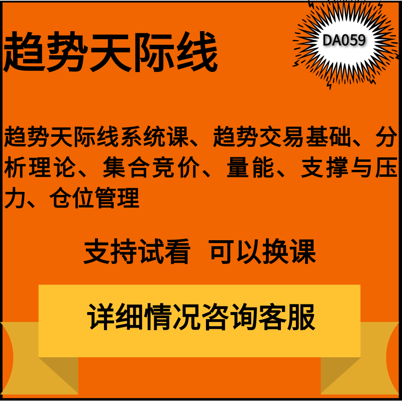 趋势天际线系统课视频集合竞价行情分析理论板块效应杯柄突破教程