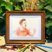 彩铅画像定制真人照片手工代画纯手绘头像约稿素描肖像女生日礼物