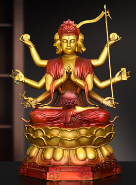 黄铜中式办公室客厅玄关