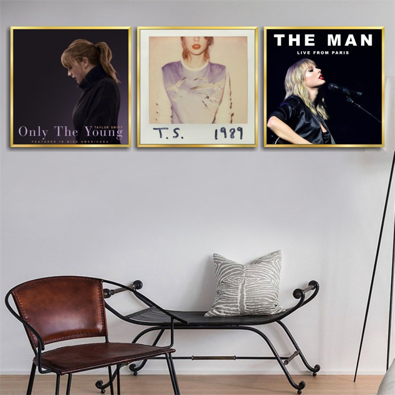 taylor swift泰勒斯威夫特霉霉专辑海报挂画酒吧咖啡厅墙面装饰画