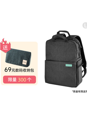 ELECOM专业相机包粉色书包off toco双肩背包佳能相机收纳袋旅行户外摄影包大容量相机套新年礼物男女