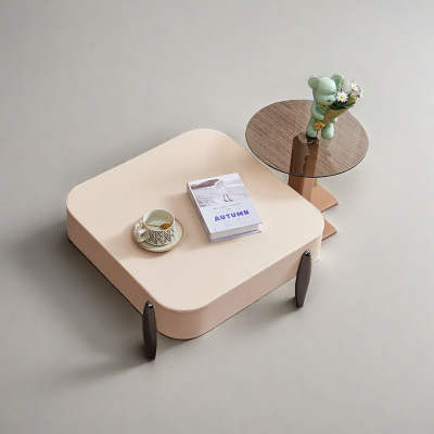 组合茶几岩板北欧轻奢小户型高级简约客厅新款现代家用组合