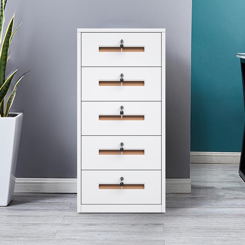 办公室档案储物文件柜家用钢制收纳床头矮柜桌下落地抽屉式斗柜