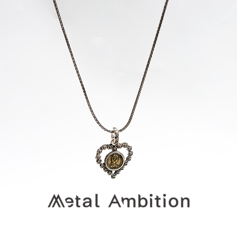 潮酷ins欧美小众项链爱心