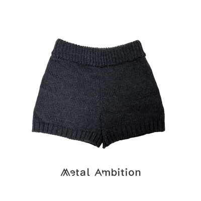 秋冬毛线短裤时尚百搭