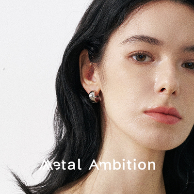 纯银圆环耳环女高级感轻奢气质