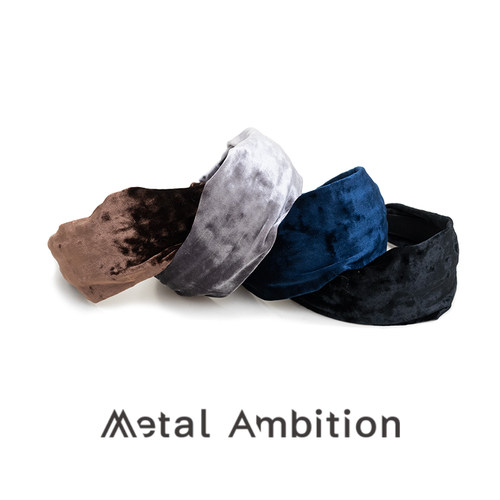 MetalAmbition丝绒宽边发箍