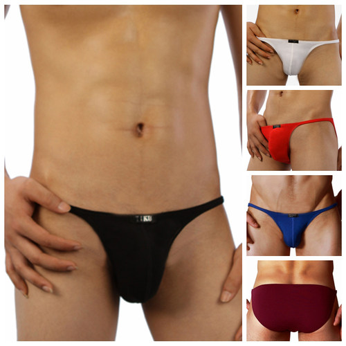 莫代尔细腰带舒适高弹低腰三角男