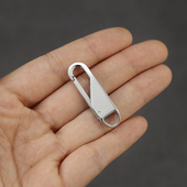 316不锈钢拉链头挂扣包包扣头锁匙扣户外多功能迷你连接钥匙扣