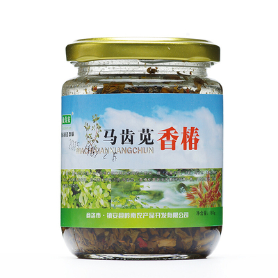 新鲜野生腌制榨菜开胃瓶装香椿