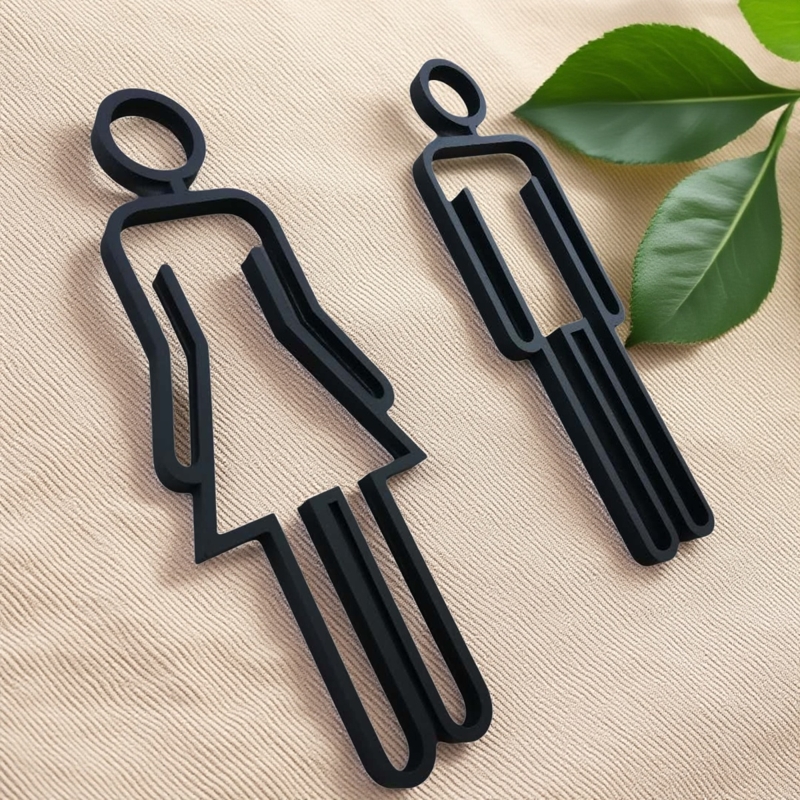 指示牌卫生间创意指示牌