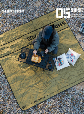 山趣露营垫户外野餐垫子便携超轻加厚野餐垫防潮垫坐垫沙滩垫地垫
