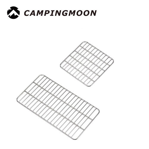 CAMPINGMOON柯曼焚火台碳床炭板铸铁材质不易变形耐高温烤炉碳网