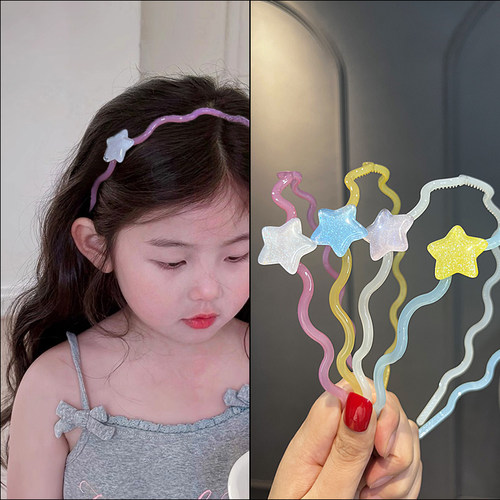 不勒头星星发箍简约甜美