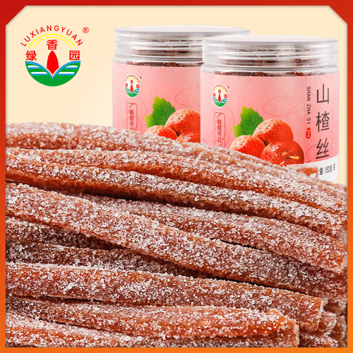 冰糖山楂条雪花丝蜜饯果脯零食