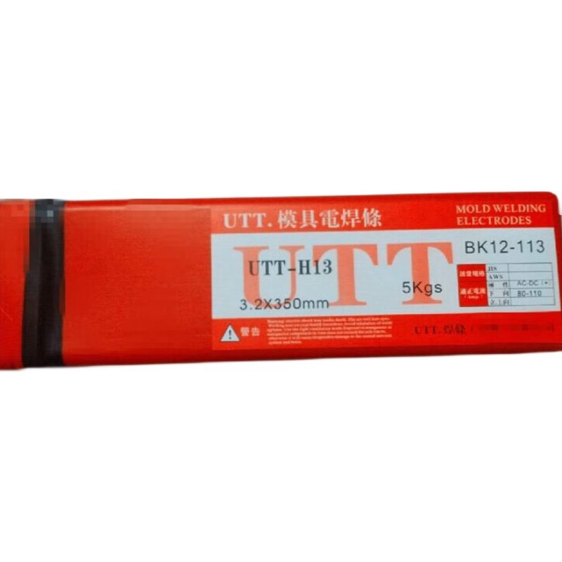 UTT-SKD11刀口焊条Cr12MoV冷冲模具焊条SKD61热锻模H13电焊条