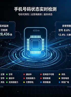 手机号码状态实时检测