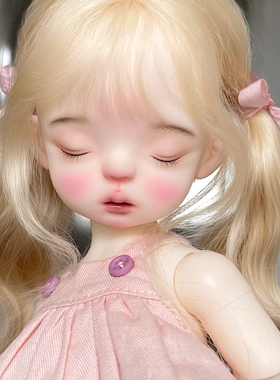 小魔菇BJD 眠Soo Mia 6分 现货 树脂 YOSD体 Flynn 关节娃娃