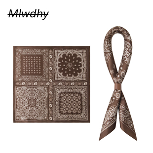 摩登时尚男士商务真丝小方巾正式场合穿搭西装衬衫配饰领口巾丝巾