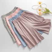 纯棉薄款 五分裤 短裤 子居家裤 衩宽松夏天全棉 睡裤 家居大裤 女士夏季