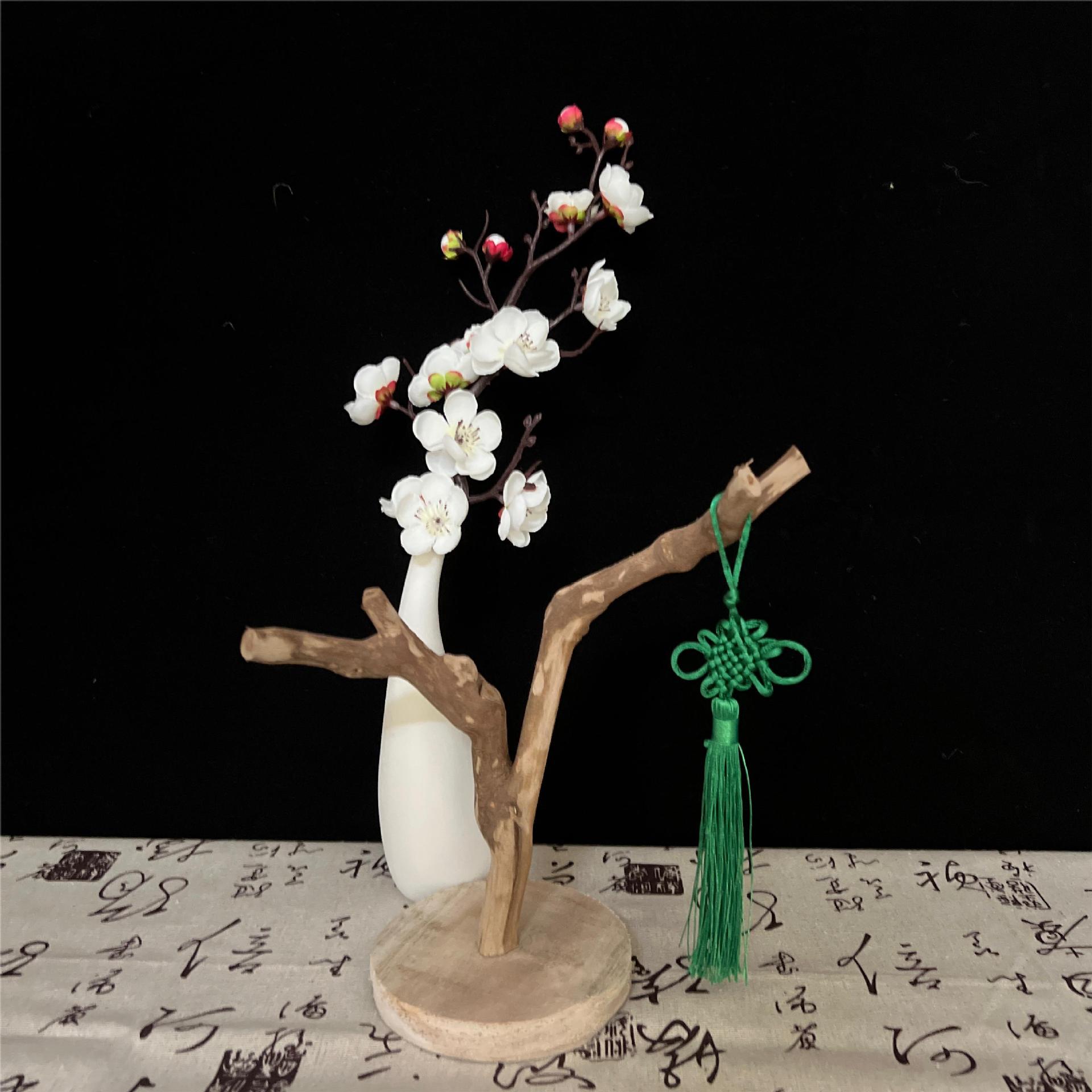 工厂儿童手工DIY配件LED灯芯手提杆流苏中国结挂钩铜版纸灯谜