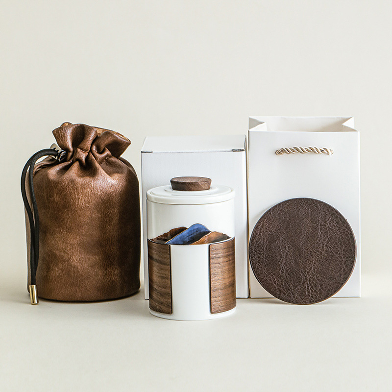 山山而川小白T随手杯茶具套装简装便携快客杯商务礼品高档伴手礼