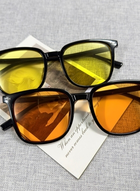 痞帅时尚墨镜女复古高级感