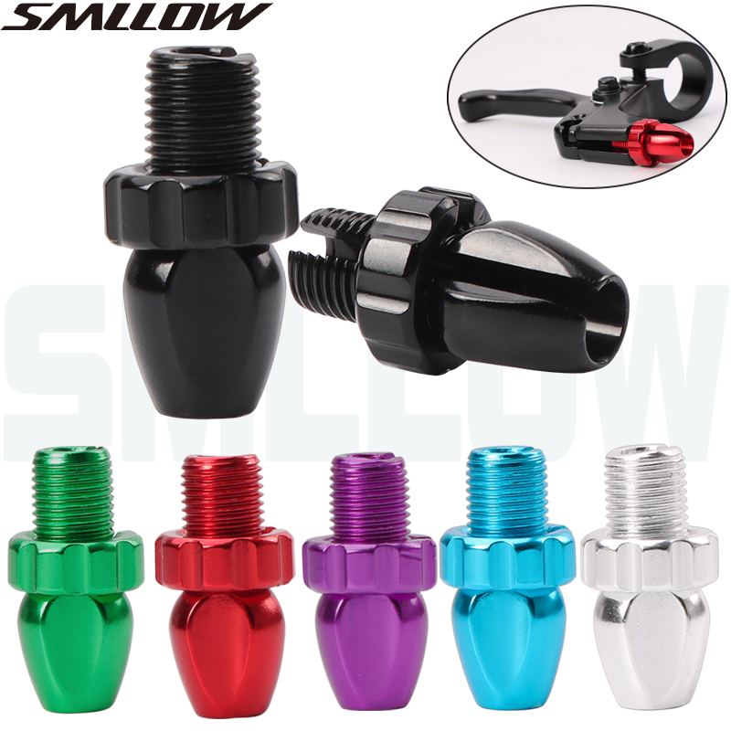 山地单车自行车刹车把螺丝M10铝合金微调螺丝 刹车内线微调器螺栓