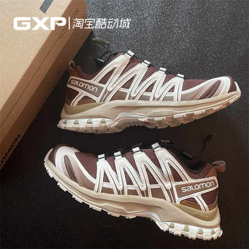 Salomon巧克力火星棕越野跑步鞋