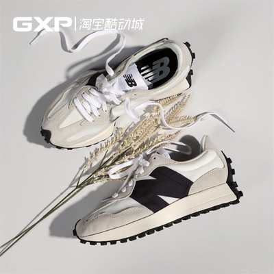 海盐黑白男女复古运动休闲鞋