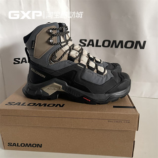 salomon 萨洛蒙QUEST ELEMENT GTX 防水防滑户外高帮徒步登山鞋