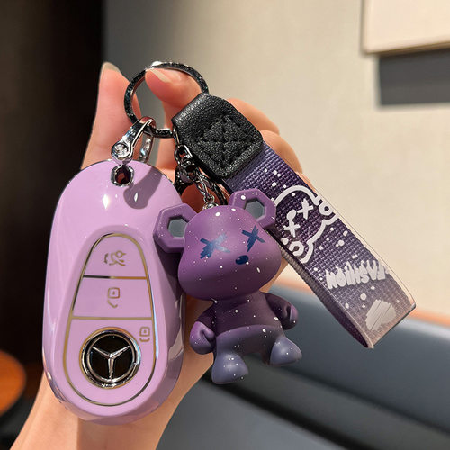 适用于奔驰gla200钥匙套c200l扣