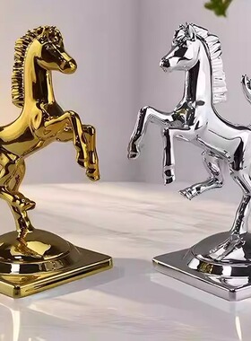 通用车载机头盖金属车标飞马