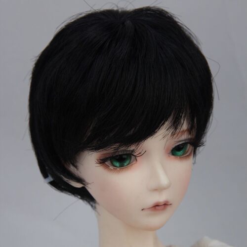 BJD/SD娃娃假发短发 1/3 1/4 1/6 帅气微卷短发 大叔 男娃发 现货