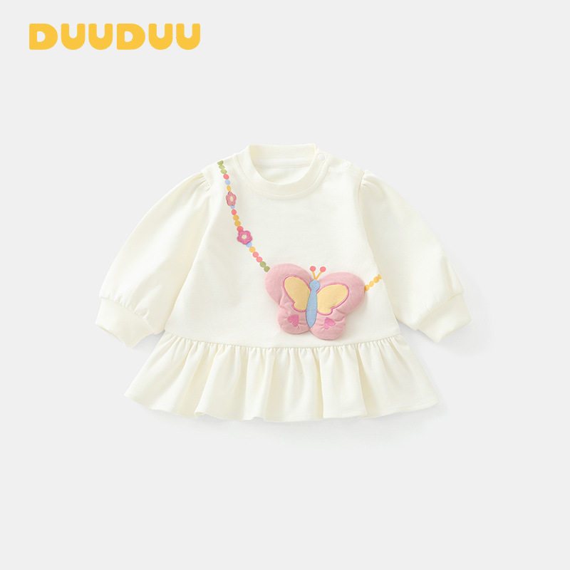 DUUDUU秋款2025韩式风T恤