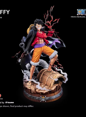 【预定】无限实验室 TSUME BIJUtsu LUFFY 海贼王 路飞雕像
