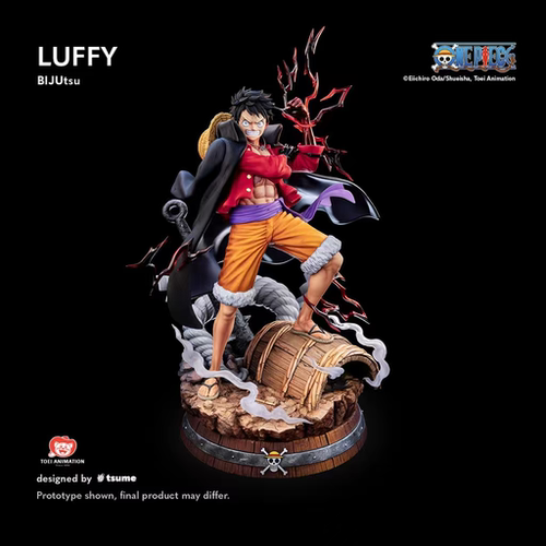 【预定】无限实验室 TSUME BIJUtsu LUFFY 海贼王 路飞雕像
