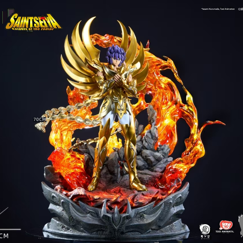 【代购】无限实验室 Ryu Studio  圣斗士星矢  凤凰座一辉1/4雕像