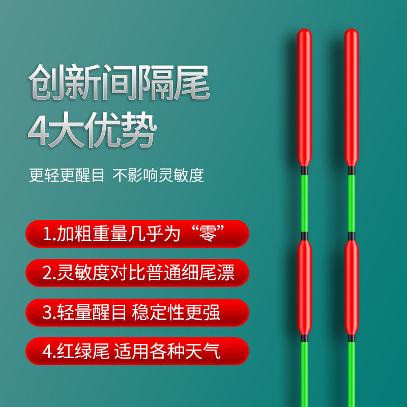 大物近视加粗醒目高灵敏鱼漂浮标
