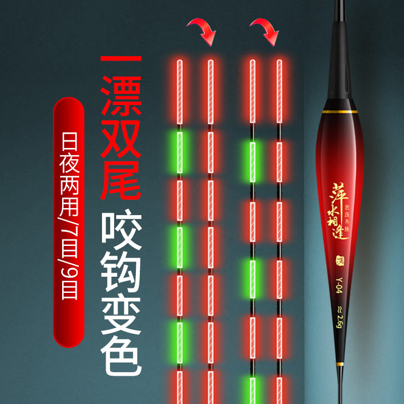 黄金眼黑坑大物全水域电子夜光漂