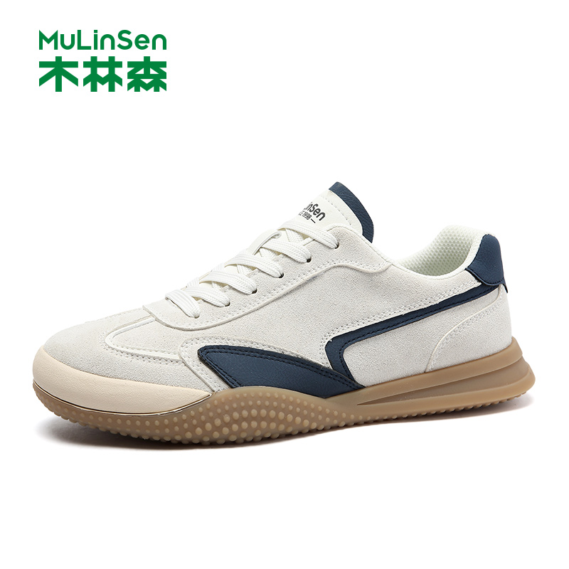 木林森德训鞋经典运动板鞋T头