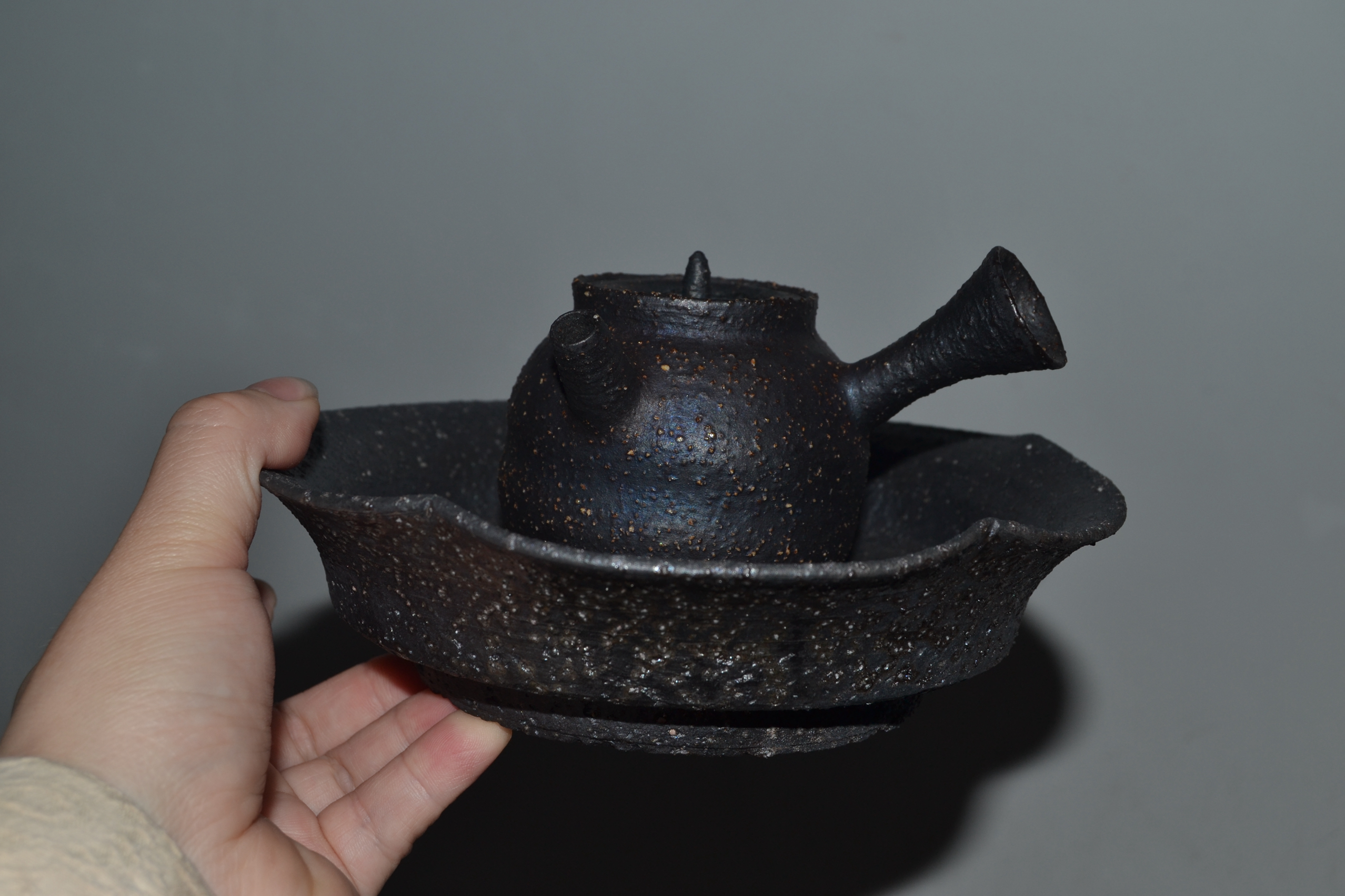 诧寂南蛮风水善萬物陶泥壶承