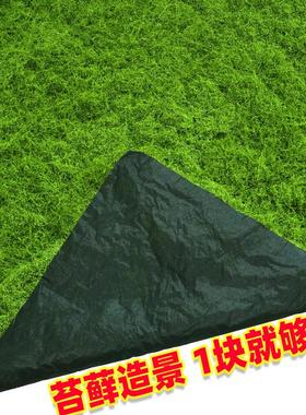 丝状仿真苔藓草皮造景仿生假青苔微景观布置摆件草坪盆景盆栽装饰