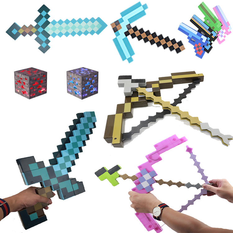 我的世界现货变形剑镐二合一弓箭