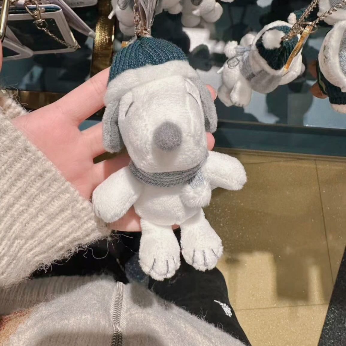 现货环球影城限定雪人史努比毛绒