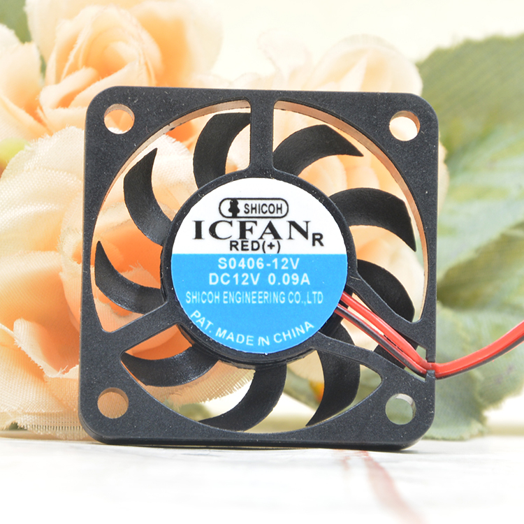 A风扇全新静音12V0.09S0406-笔记本ICFAN40064cm超薄12V