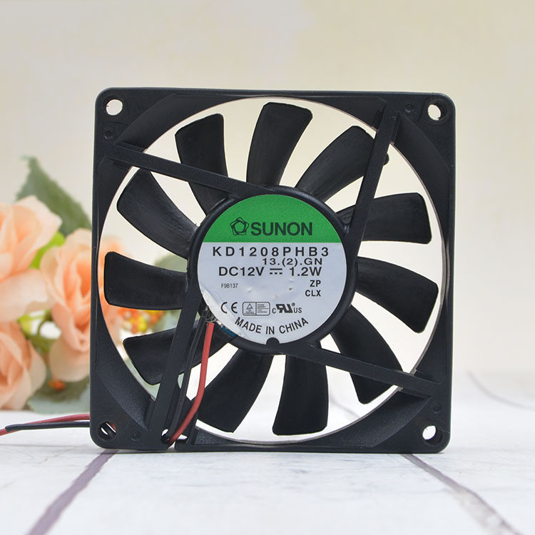 8厘米 12v 1.2w 8015 kd1208phb3 电源超静音主板风扇